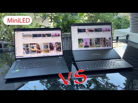 Rog Flow x16 vs Zephyurs Duo Display Comparison