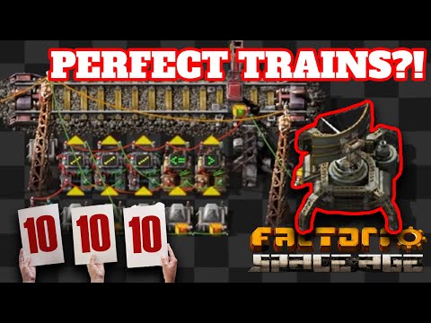 Trains; PERFECTED - Factorio Spaceage
