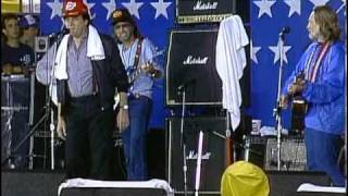 Willie Nelson &amp; Roger Miller - Old Friends (Live at Farm Aid 1985)