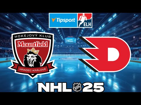 Mountfield HK vs HC Dynamo Pardubice | 35 KOLO - KDO OVLÁDNE 3 VÝCHODOČESKÉ DERBY? | | NHL 25 |