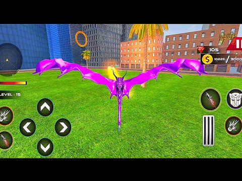 Car Robot Flying Drone Dragon Transform Game 2021 #3 - Android Gameplay