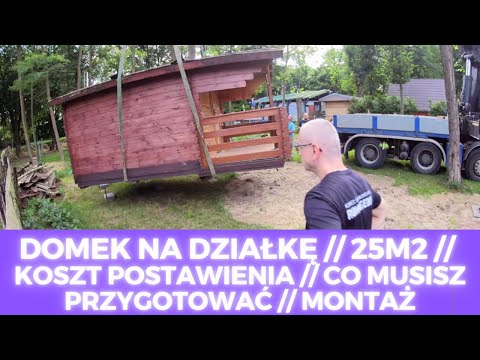 CHEAP HOUSE FOR A PLOT // HOW MUCH DOES IT COST? // WHAT YOU NEED TO PREPARE // ASSEMBLY // 25m2 ...