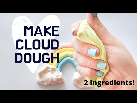Cloud Dough Recipe and Tutorial