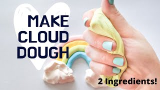 Cloud Dough Recipe and Tutorial