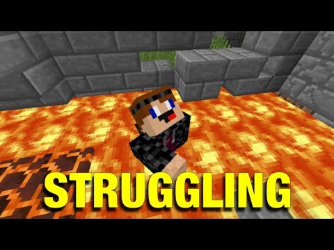 STRUGGLING! Infinity Dungeon EX #2 (Minecraft PE)