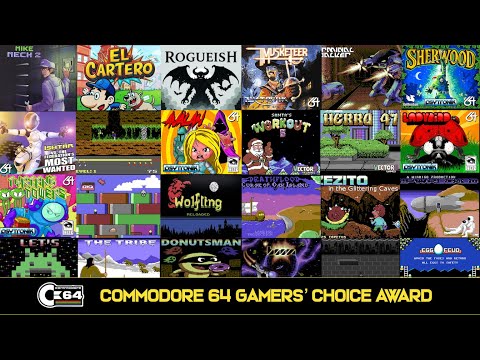 C64 Gamers' Choice Award 2025 - Best Commodore 64 Games!
