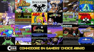 C64 Gamers' Choice Award 2025 - Best Commodore 64 Games!