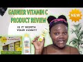 How To Use The New Garnier Vitamin C Products Step by Step | Garnier Vitamin C Dark Spot Corrector