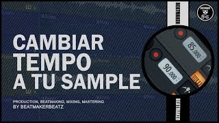 Como Cambiar El Tempo De Un Sample Sin Afectar Su Tono / TimeStretch