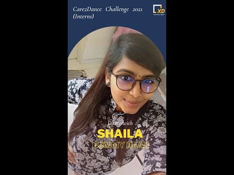 Care2Dance with Shaila (Gummy Bear Challenge) #shorts
