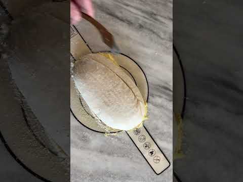 Scoring sourdough batard