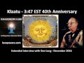 Dee Long Extended Interview for the 40th Anniversary of 3:47 EST by Klaatu