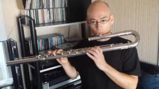 Disney's Jungle Book bass flute theme cover by Xavier Quérou