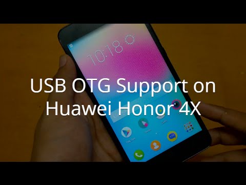 USB OTG Support on Huawei Honor 4X