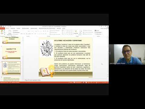 Curso de Discipulado Cristiano FCOP Colombia. Lección 16-1: Ocultismo: Hechicería y Espiritismo