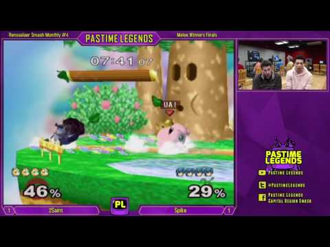 RSM #4 Melee WF: 2Saint (Jigglypuff) vs Spike (Sheik/Marth)