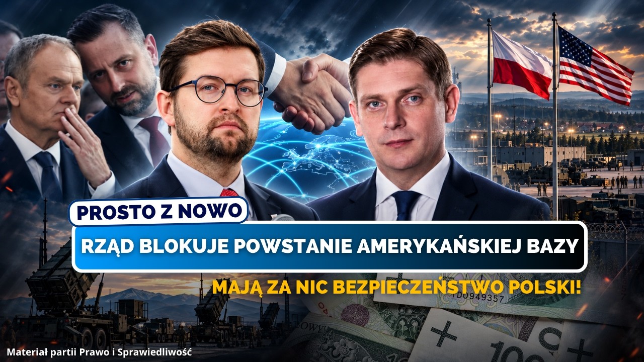 RZĄD BLOKUJE POWSTANIE AMERYKAŃSKIEJ BAZY. MAJĄ ZA NIC BEZPIECZEŃSTWO POLSKI (FILM PISU)