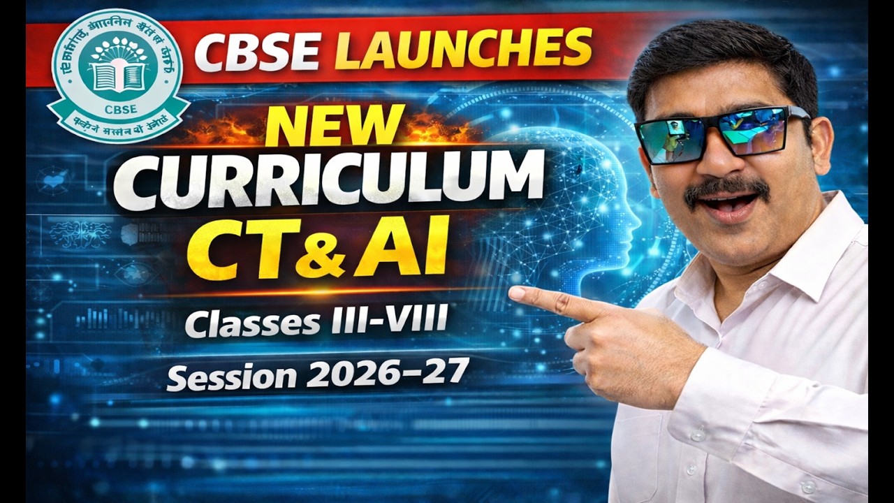 CBSE Curriculum - Computational Thinking (CT) and Artificial Intelligence (AI) for Classes III–VIII