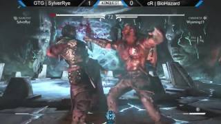 cR Biohazard vs GTG SylverRye Konquest Series MKX Tournament Week 8 Stream Me
