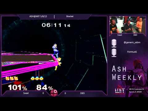 Melee Winner's Quarters ASH@WIT 5/8/15 - Sveet (Fox) vs DBD (Sheik)