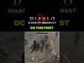 Excited For Diablo 4 Season 1? Do THIS First