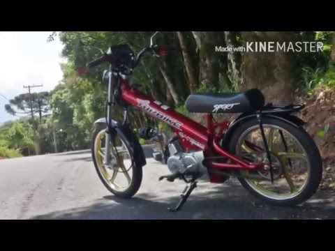 Top bike 49cc vermelha