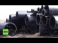 Российские военные строят водопроводы в Крыму 