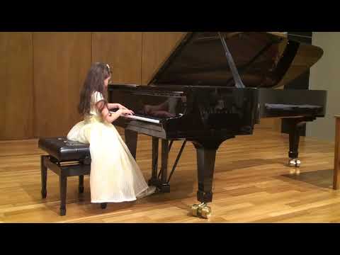 De Bach Au Jazz 2018 - Group A 1st Prize: Spiridonova Virginia, 7 years, Bulgaria