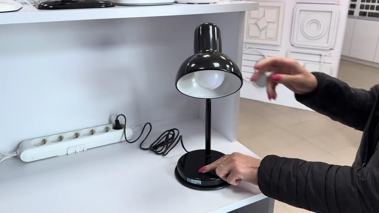 Настольная лампа LOGA LIGHT DL-4 Антрацит DL-04