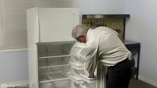 Whirlpool Refrigerator Repair: How to Replace the Door Bin (Whirlpool # WP2204810)