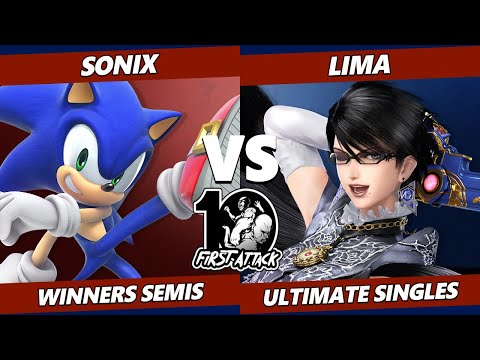 First Attack 2022  - Sonix (Sonic) Vs. Lima (Bayonetta) Smash Ultimate Tournament