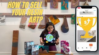 (2021) How to: Sell your Resin Art// रेसिन आर्ट को आप कैसे बेच सकते है // हिंदी में