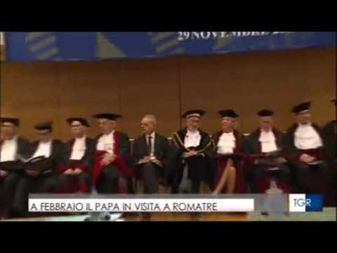 Inaugurato l'anno accademico  2016-2017 di Roma Tre (Tg Lazio Rai 29.11.16)