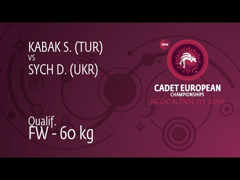 Qual. FW - 60 kg: D. SYCH (UKR) df. S. KABAK (TUR), 3-2