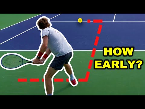 How to fix LATE PREPARATION on your 2 handed backhand