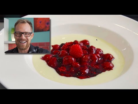How to make Red Fruit Jelly - Rote Grütze -  - German Recipes - klaskitchen.com - simple recipes