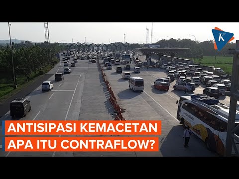 Ramai Disebut Saat Arus Mudik Lebaran, Apa Itu Contraflow?