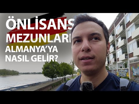 How do associate degree graduates come to Germany?