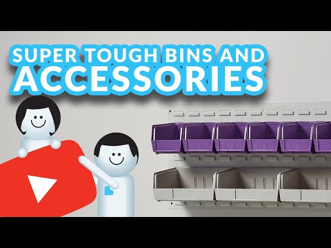Deep Super Tough Bin, Blue, 18x12x24 - 20685B - Health Care