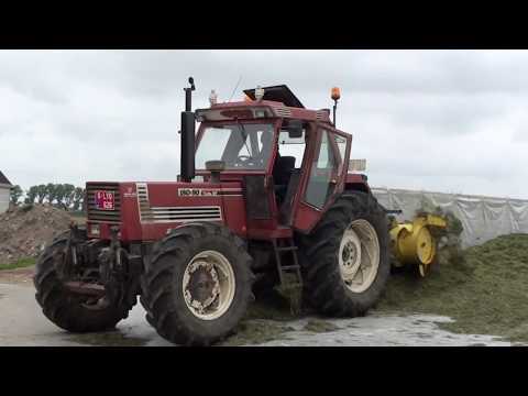 Landb. Fleurbaey - Elverdinge - Fiatagri 180-90 Turbo DT - Fiatagri F 100 - Deutz-Fahr F 570