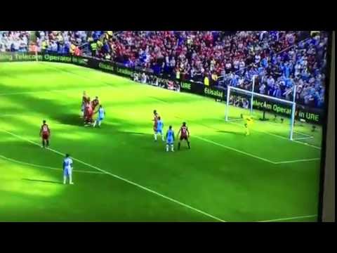 Kevin Da Bruyne goal AMAZING!!! manchester city vs bournemouth 17/9/2016