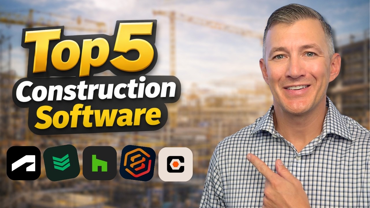 Top 5 Construction Software for 2026 (Projects, Scheduling, Estimating & More)