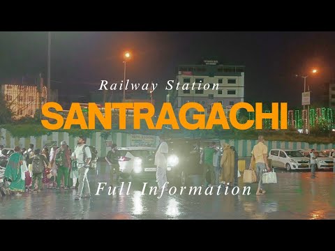 Santragachi Railway Station l Santragachi Station Video l Ticket Counters l Plateform l Waiting Area