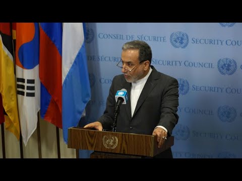 Video Thumbnail: Mideast facing full-scale 'catastrophe,' says Iran foreign minister | AFP