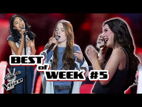 The BEST performances of Blind Auditions Week #5 | The Voice Kids 2024