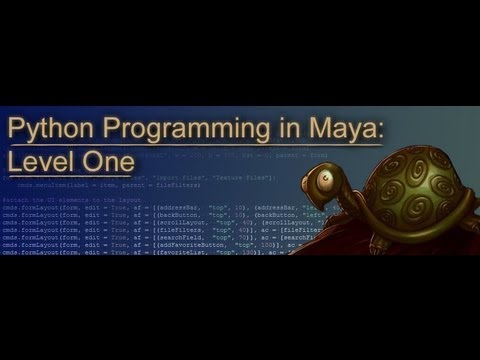 Maya Python Programming Intro