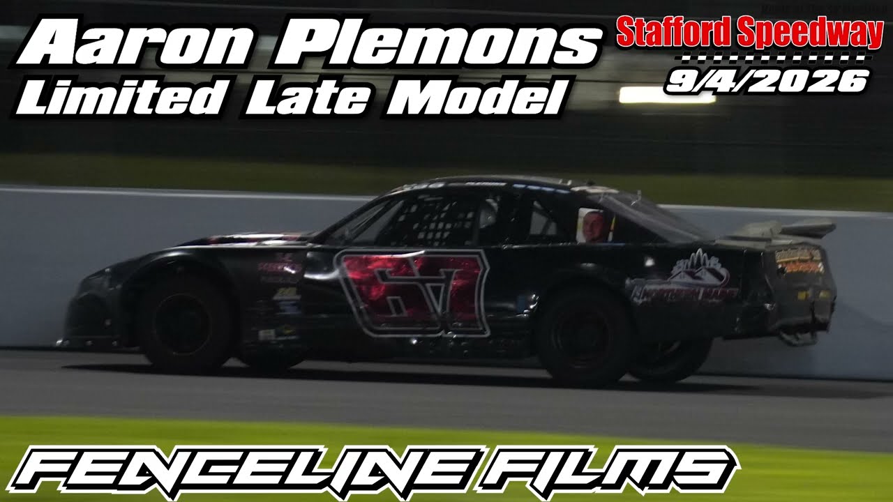 Aaron Plemons Limited Late Model at Stafford Speedway