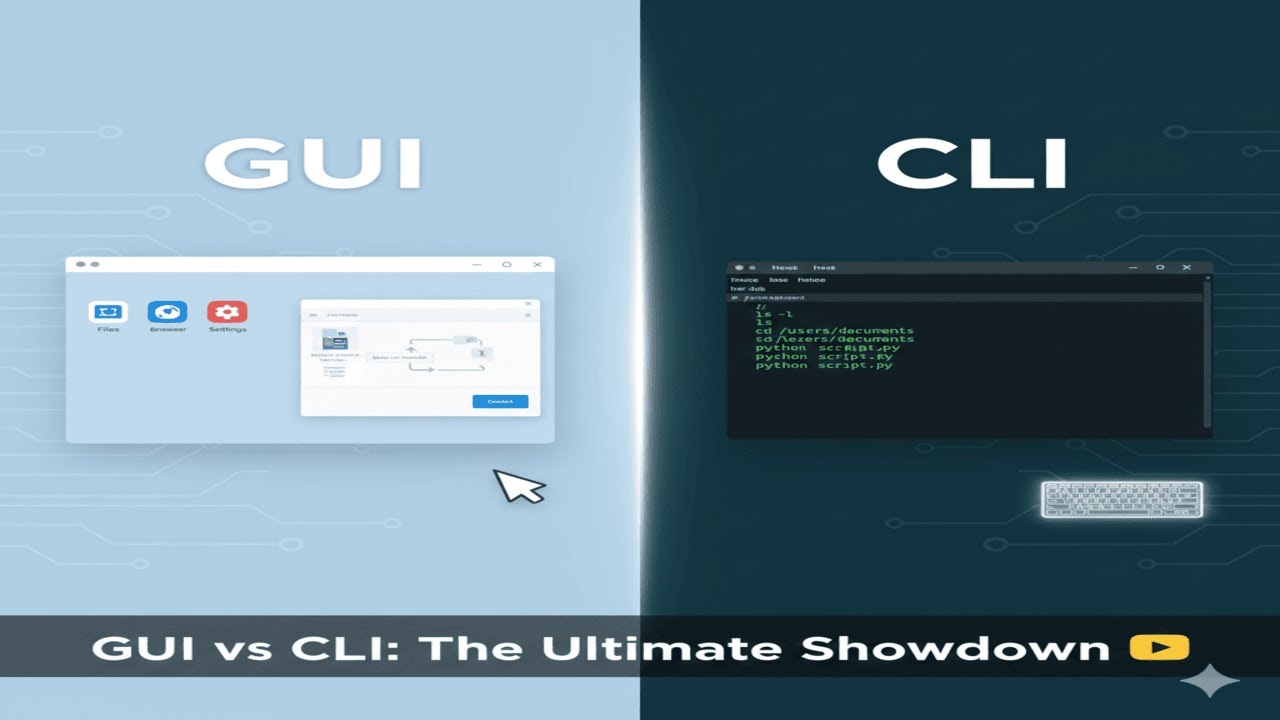 GUI vs. CLI: Which one should you use?
