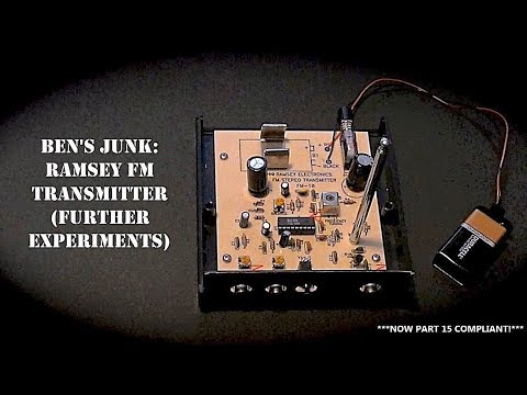 Oddity Archive: Episode 155.5 – Ben’s Junk: Ramsey FM Transmitter (Further Experiments)