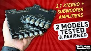 Can This $15 Mini Amp Power Stereo Speakers and a Subwoofer? ZK-MT21 and ZK-HT21 Tested and Reviewed
